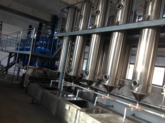 层析车间的层析柱